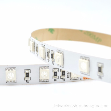 12V/24V RGB 60 LED 5050 LED Strip Lights